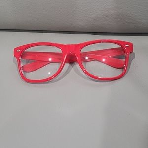 New Wayfarer Red eyeglasses